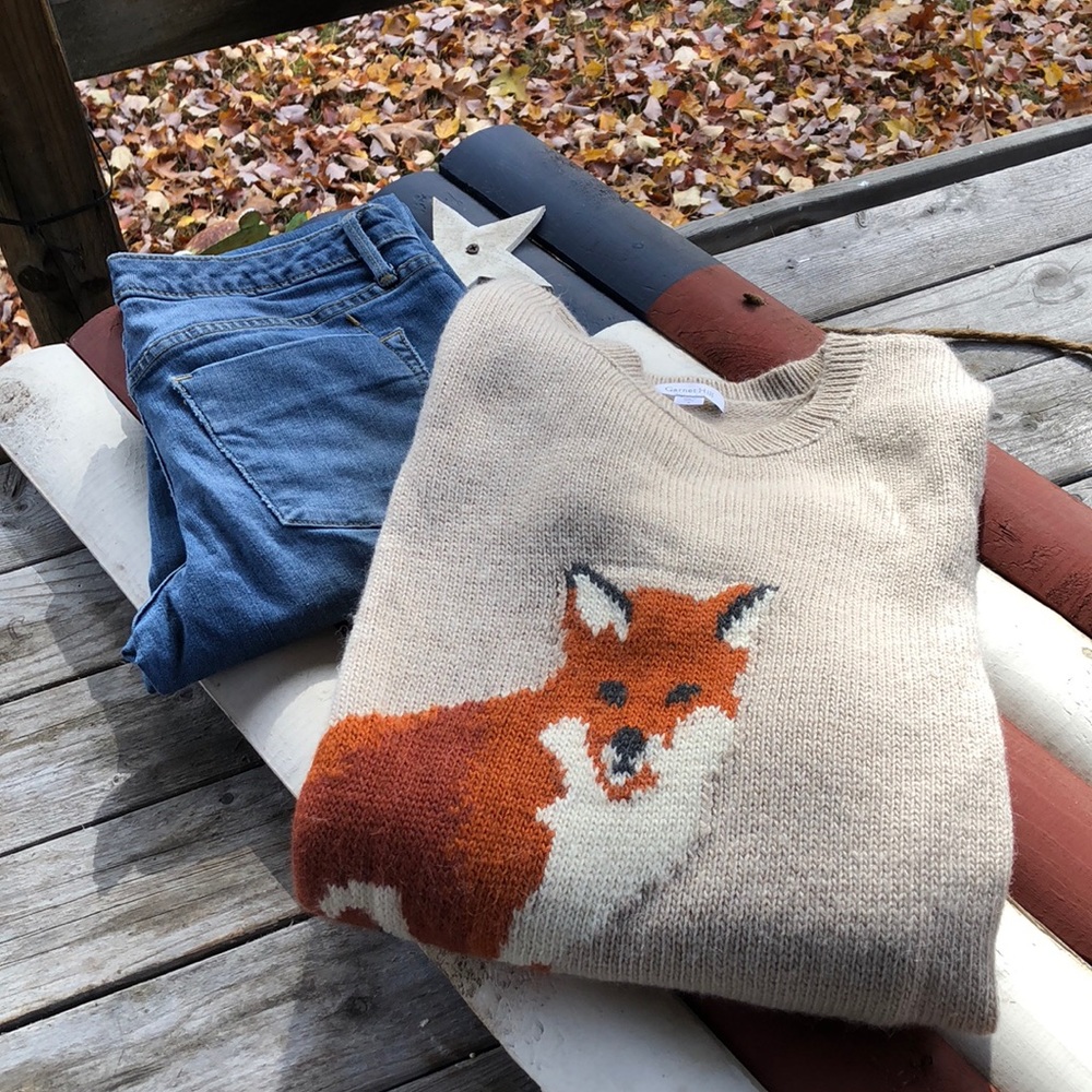 Knit sweater